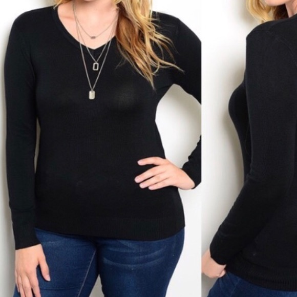ZLG Style Tops - 🆕🇺🇸 Black Semi-Sheer Top